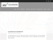 Tablet Screenshot of colosperse.com